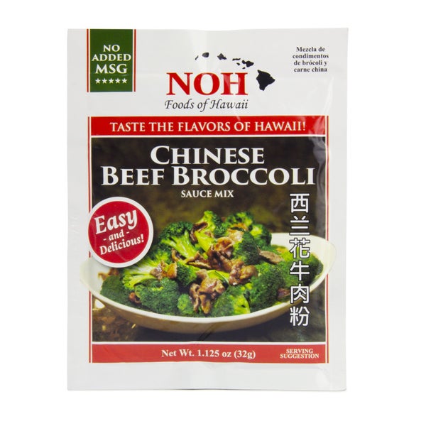 24-PACK OF Seasoning Mix Chinese Beef Broccoli, NOH Foods