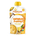 16-PACK OF Organic Oatmilk Pudding Tot Pouches Mango Pineapple Coconut Happy Tot, 16 - 4 Oz