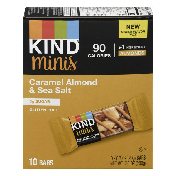 80-PACK OF REMOVE - BAR GRANOLA CARAMEL ALMOND SEA SALT