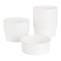 360-PACK OF Bucket Paper Karat FP-PSB32 32 oz. White Paper Food Bucket - Perfect for On-the-Go Meals and Movie Nights (360 Count)