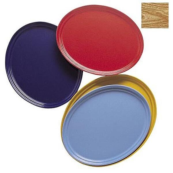 6 CT-PACK OF TRAY FIBERGLASS LIGHT ELM 24