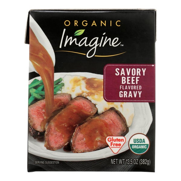 12-PACK OF Gravy Beef Savory Imagine 13.5 fz