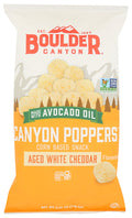 12-PACK OF Snack Cheddar Boulder Canyon 5.25 oz