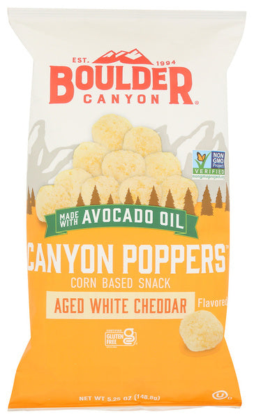 12-PACK OF Snack Cheddar Boulder Canyon 5.25 oz
