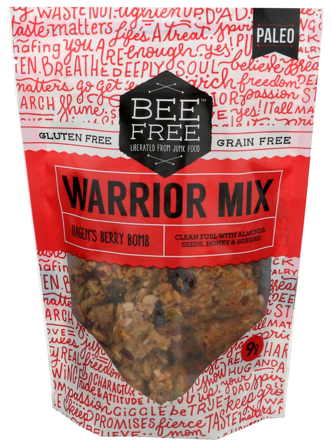 6-PACK OF SNACK MIX HAGENS BERRY BOMB