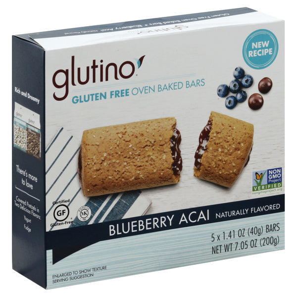 12-PACK OF SNACK BAR BLUEBERRY ACAI 7.05 OUNCE - CASE OF 12
