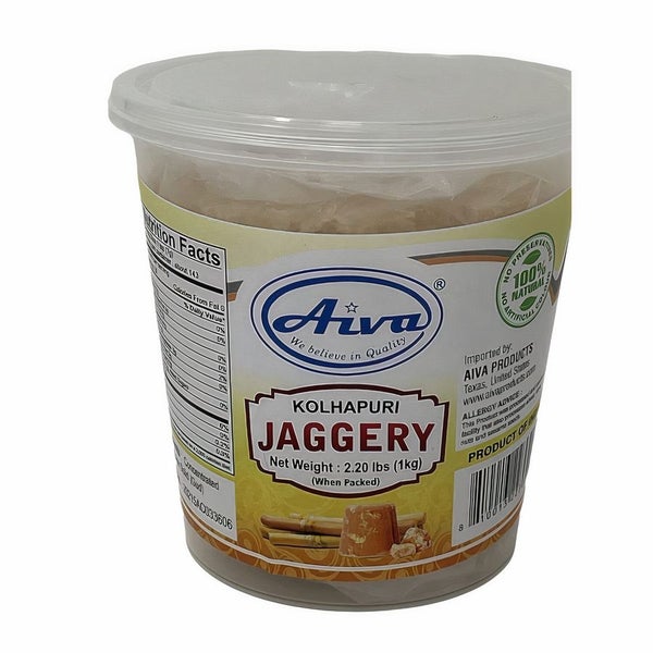 4-PACK OF Kolhapuri Jaggery (Gur / Goor), Aiva Products