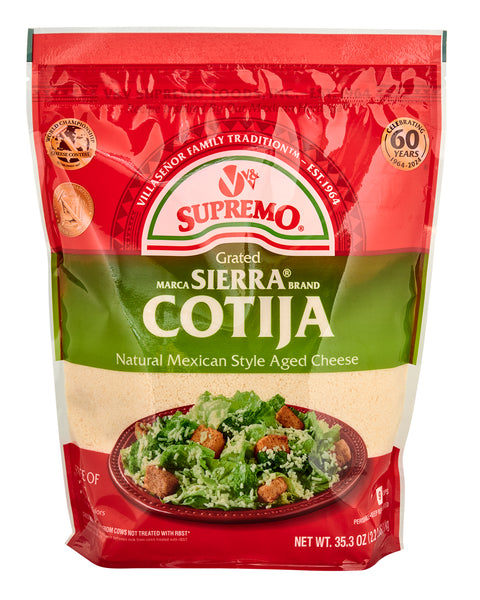 6-PACK OF CHEESE COTIJA QUESO GRATED