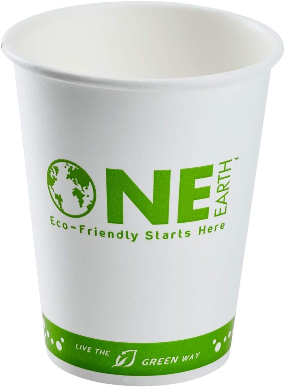 1000-PACK OF Cup Cold Karat Earth 12oz Eco-Friendly Paper Cold Cups (90mm), Generic Print - 1,000 pcs