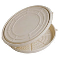 100-PACK OF CONTAINER TAKEOUT World Centric 12" Compostable Fiber PizzaRound Pizza Boxes | No PFAS | 100 count