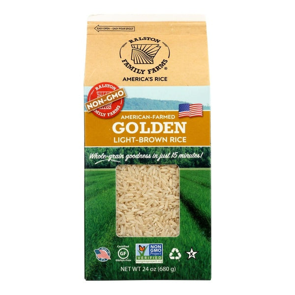 6-PACK OF Rice Brown Golden Ralston Family 24 oz