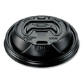 1000-PACK OF Lid Dome Dart 16RCLBLK Optima Reclosable Lid for 12-24 oz Foam Cups - Black - 1000 Count Carton