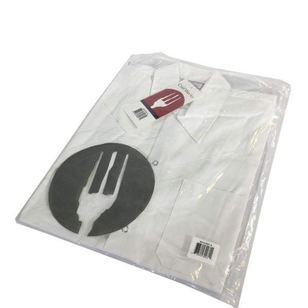 SMALL-PACK OF SHIRT COOK UTIL WHT SNAP