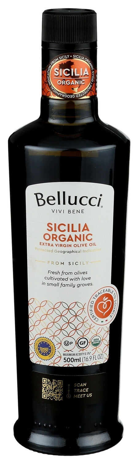 6-PACK OF OIL OLIVE SICILIA ORGANIC