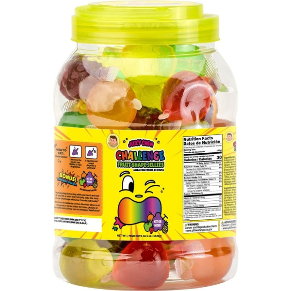 6-PACK OF Juicy Chew Challenge, Jar, 6/46.5 oz.