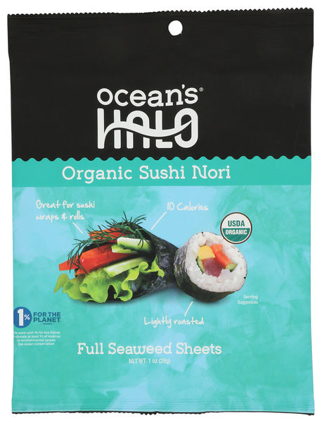 12-PACK OF SEAWEED NORI ORGANIC SUSHI NORI 1 OUNCE - CASE OF 12