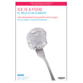 187 IN-PACK OF POSTER FOR ICE IS A FOOD