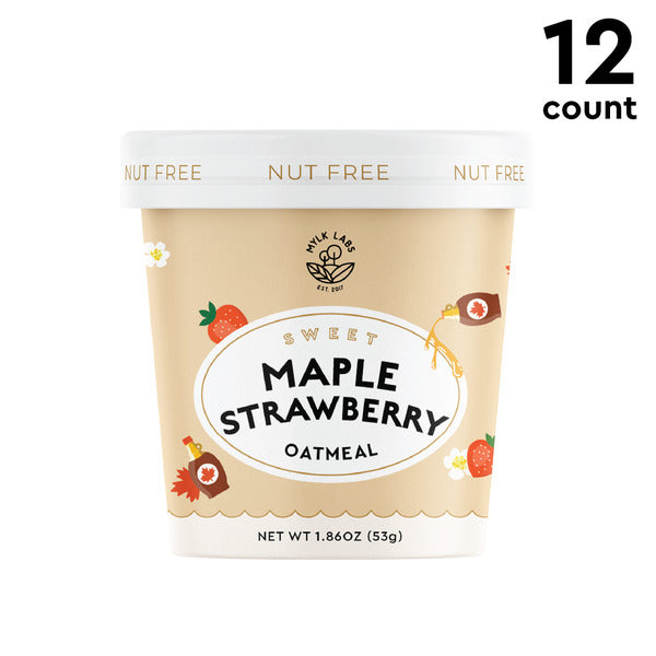 12-PACK OF CEREAL OATMEAL CUP MPL STRWB