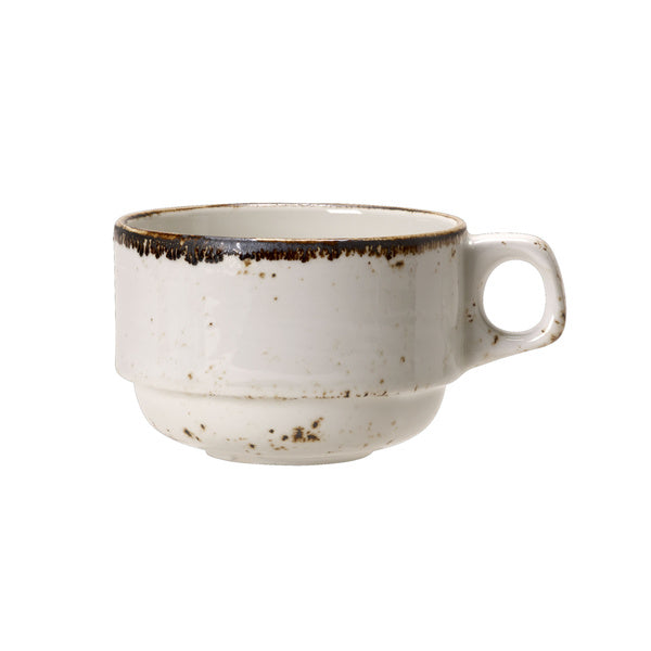 36 CT-PACK OF CUP STACKING CRMC WHT 7 OZ