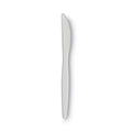 1000-PACK OF Cutlery Plastic Dixie PKM21 Mediumweight Plastic Knives - Elegant White Disposable Cutlery (1000 Count)
