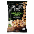 12-PACK OF Snack Pretzels Seasoned Sour Cream + Chive Pretzel Medley, Pretzel Pete
