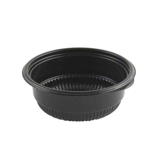 1-PACK OF BOWL PLAS BLK RND 8OZ