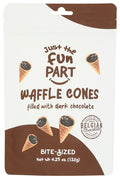 6-PACK OF SNACK CHOCOLATE WAFFLE CONES 4.23 OUNCE - CASE OF 6