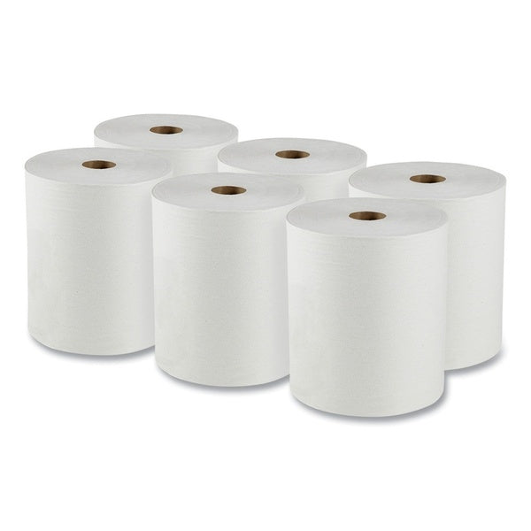 6-PACK OF Towel Roll Scott Essential 8 in. x 950 ft. High Capacity Hard Roll Towels - 1.75 in. Core - White (6 Rolls/Carton) for Commercial Use