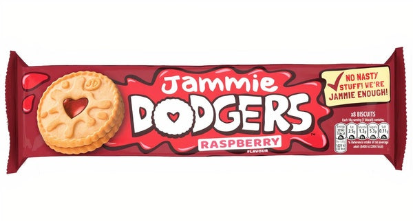 18-PACK OF Cookie JAMMIE DODGERS, LBB Imports