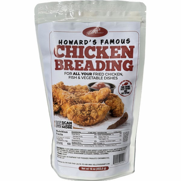 12-PACK OF Breading Chicken Howard's Famous, Kelley's Gourmet