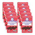 10-PACK OF Chocolate Bar Organic Dark Chocolate Deliciously Dark Taza Chocolate 2.5 oz