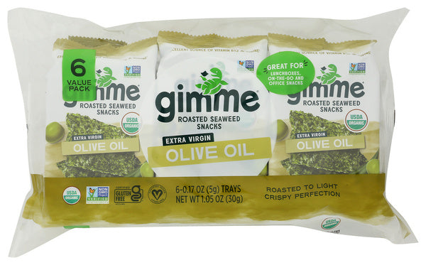 8-PACK OF Seaweed Dried Gimme 1.05 oz