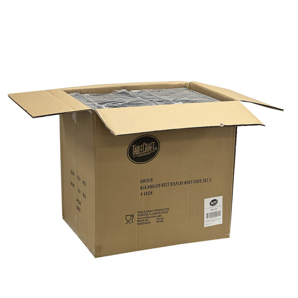 1 EA-PACK OF BASKET WIRE BLK RECT 19.5X15