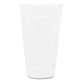 600-PACK OF Cup Plastic Karat C-KC24 24 oz Clear PET Plastic Cups - 600 Count for Bubble Tea, Coffee Shops, and Restaurants