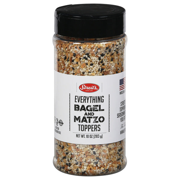 12-PACK OF TOPPING BAGEL EVERYTHING