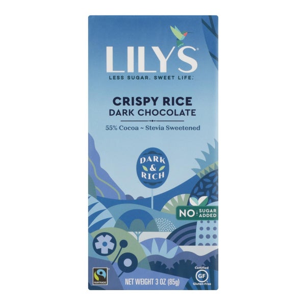 12-PACK OF CHOCOLATE DARK CRISPY RICE
