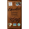 144-PACK OF Coffee Crunch Dark Chocolate Bar Chocolove Chocolate, 12 - 12 - 3.2 Oz