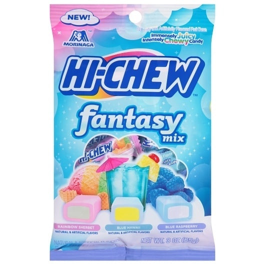 6-PACK OF Fantasy Mix Peg Bag Hi-Chew, 6 - 3 Oz