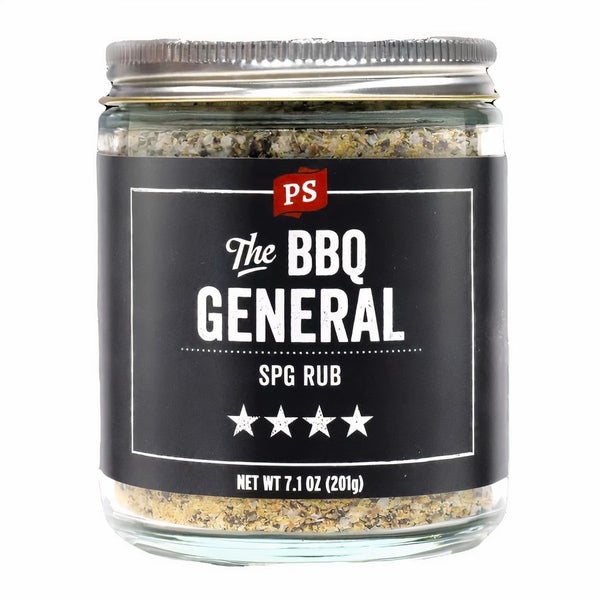 6-PACK OF Rub BBQ The General SPG, PS Seasoning