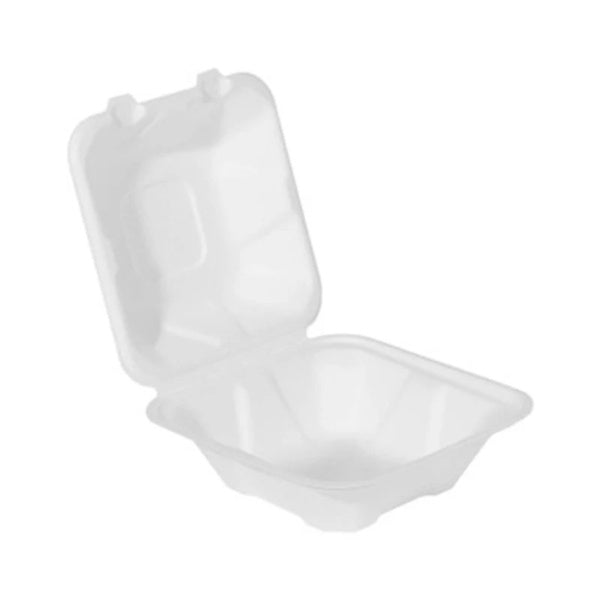 200-PACK OF D & W Earth Smart™ Molded Pulp 6 x 6 x 3 Container