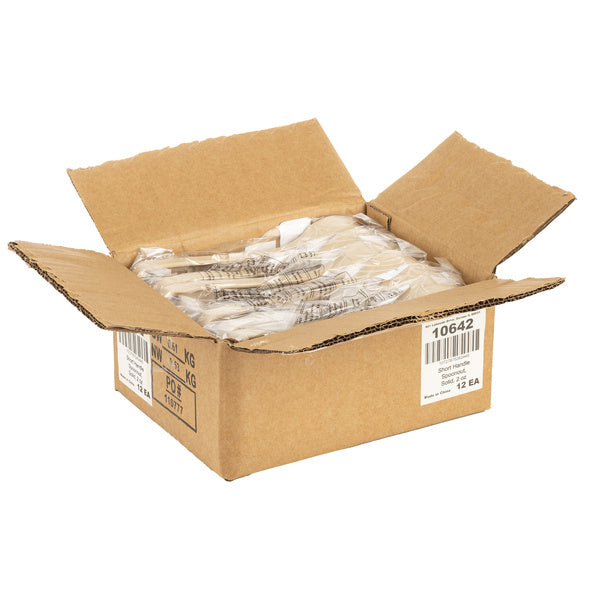 12 CT-PACK OF SPOON POLY SH SLD BGE 2 OZ