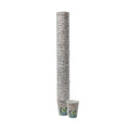 1000-PACK OF Cup Paper Dixie PerfecTouch 8 oz Insulated Paper Coffee Cups - Individually Wrapped Hot Cups with Coffee Haze Design (50 Cups per Sleeve, 20 Sleeves per Carton)