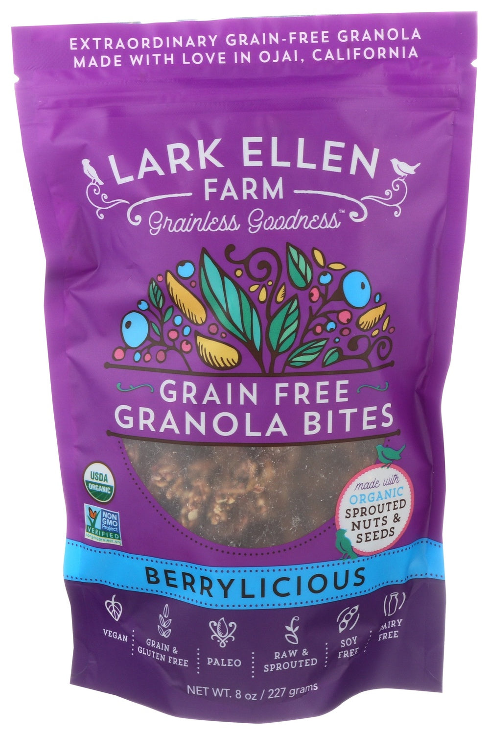 6-PACK OF SNACK GRANOLA BITES, BERRYLICIOUS
