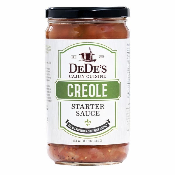 6-PACK OF Sauce Starter Creole Dede's