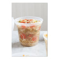 200-PACK OF Container Food Pactiv Corp. L8328 32 oz Clear Newspring DELItainer Plastic Container - Microwavable & Leak-Resistant (200 Count)