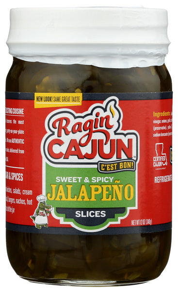 12-PACK OF Pepper Jalapeno Ragin Cajun 12 oz