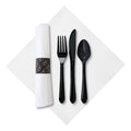 2-PACK OF KIT CUTLERY BLK CATERWRP FSNPT