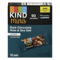 80-PACK OF REMOVE - SNACK BAR MINI DARK CHOCOLATE NUT SEA SALT