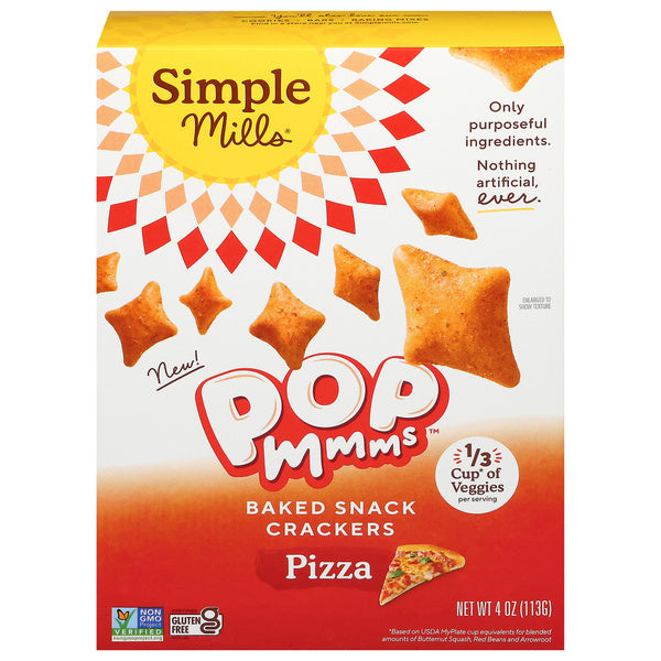 6-PACK OF SNACK CRACKER BAKED, PIZZA