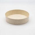 6-PACK OF Container Disp Wooden Round Base 6.1"x1.8"